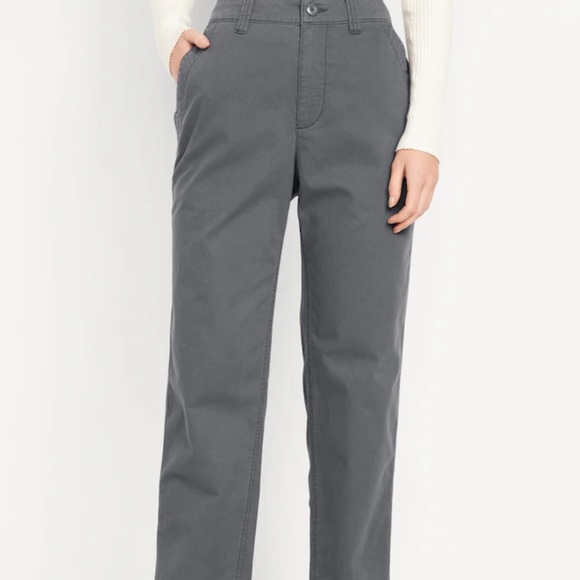 NWT OLD Navy High-Waisted OGC Chino Pants Color: Darkroom - Picture 1 of 8